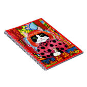 Yayoi Kusama hommage comme carnet de souris Cat mi (Côté Droit)