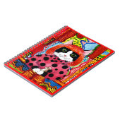 Yayoi Kusama hommage comme carnet de souris Cat mi (Côté gauche)