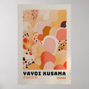 Yayoi Kusama Impression - Art mural japonais - Mur