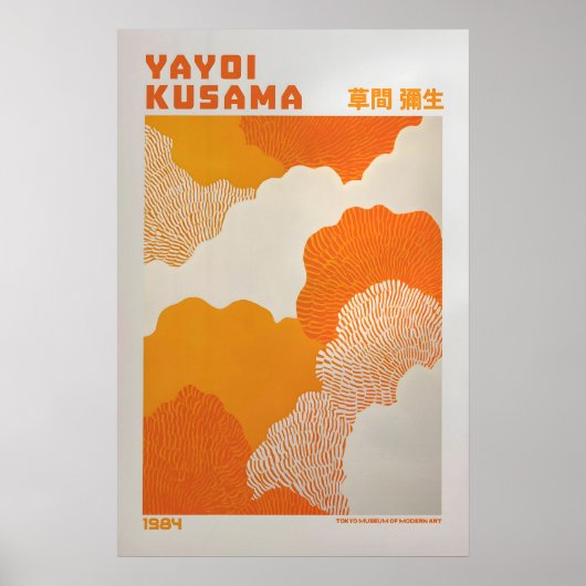 Yayoi Kusama Impression, Impression d'art moderne, (Devant)