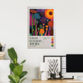 Yayoi Kusama Impression, Impression d'art moderne, (Bureau à domicile)