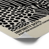 Yayoi Kusama Inspiré Art Abstrait Impression (Coin)