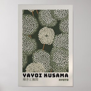 Yayoi Kusama Inspiré Art Abstrait Impression