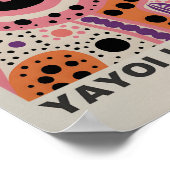 Yayoi Kusama Inspiré Art Abstrait Impression (Coin)