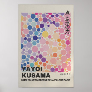 Yayoi Kusama Inspiré Art Abstrait Impression