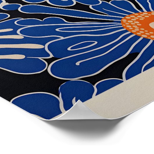 Yayoi Kusama Inspiré Art Abstrait Impression (Coin)