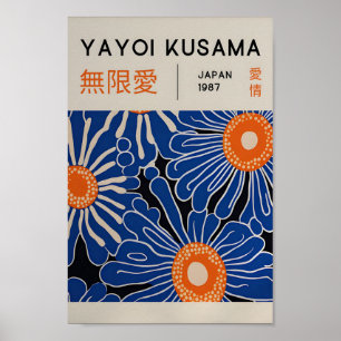 Yayoi Kusama Inspiré Art Abstrait Impression