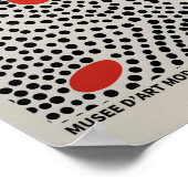 Yayoi Kusama Inspiré Art Abstrait Impression (Coin)