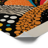 Yayoi Kusama Inspiré Art Abstrait Impression (Coin)