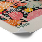 Yayoi Kusama Inspiré Art Abstrait Impression (Coin)