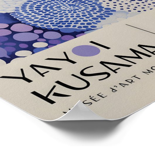 Yayoi Kusama Inspiré Art Abstrait Impression (Coin)