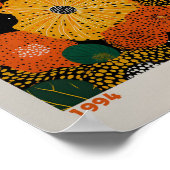 Yayoi Kusama Inspiré Art Abstrait Impression (Coin)