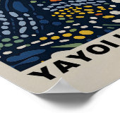 Yayoi Kusama Inspiré Art Abstrait Impression (Coin)