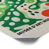 Yayoi Kusama Inspiré Art Abstrait Impression (Coin)