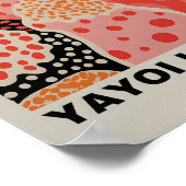 Yayoi Kusama Inspiré Art Abstrait Impression (Coin)