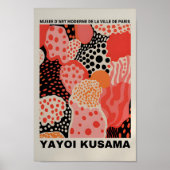 Yayoi Kusama Inspiré Art Abstrait Impression (Devant)