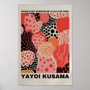 Yayoi Kusama Inspiré Art Abstrait Impression