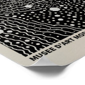 Yayoi Kusama Inspiré Art Abstrait Impression (Coin)