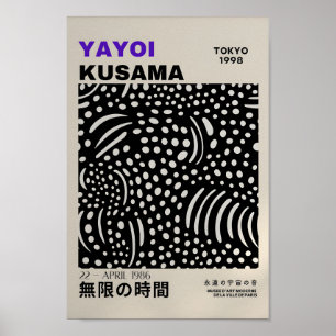 Yayoi Kusama Inspiré Art Abstrait Impression