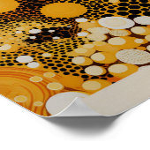 Yayoi Kusama Inspiré Art Abstrait Impression (Coin)