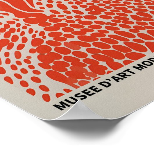 Yayoi Kusama Inspiré Art Abstrait Impression (Coin)