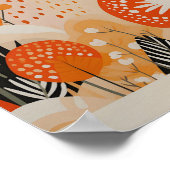 Yayoi Kusama Inspiré Art Abstrait Impression (Coin)