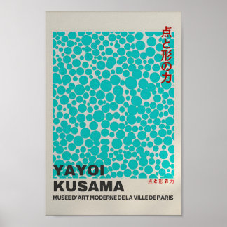 Yayoi Kusama Inspiré Art Abstrait Impression