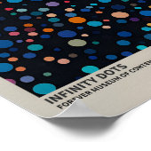 Yayoi Kusama Inspiré Art Abstrait Impression (Coin)