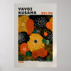 Yayoi Kusama Poster - Abstract Yayoi Kusama Print