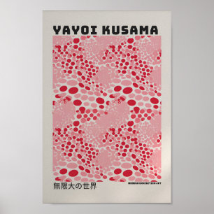 Yayoi Kusama Poster - Abstracte Yayoi Kusama Print