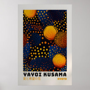 Yayoi Kusama Poster - Abstracte Yayoi Kusama Print