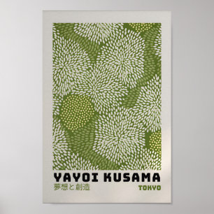 Yayoi Kusama Poster - Abstracte Yayoi Kusama Print