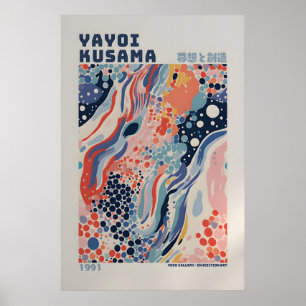 Yayoi Kusama Poster - Abstracte Yayoi Kusama Print