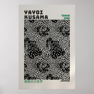 Yayoi Kusama Poster - Abstracte Yayoi Kusama Print