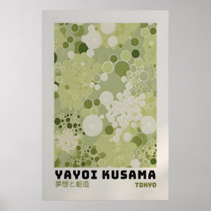 Yayoi Kusama Poster - Abstracte Yayoi Kusama Print