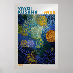 Yayoi Kusama Poster - Door Yayoi Kusama Geïnspiree