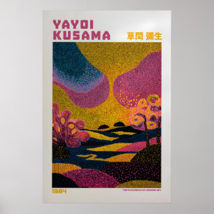 Yayoi Kusama Poster - Door Yayoi Kusama Geïnspiree