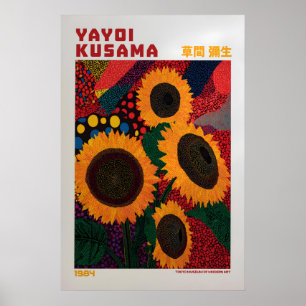 Yayoi Kusama Poster - Yayoi Kusama Geïnspireerd