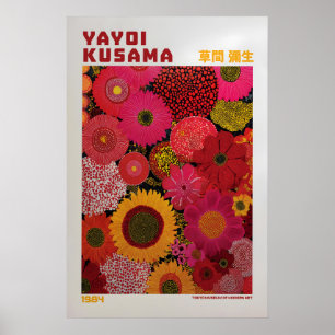 Yayoi Kusama Poster - Yayoi Kusama Geïnspireerd