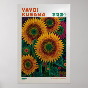 Yayoi Kusama Poster - Yayoi Kusama Geïnspireerd