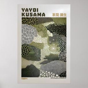 Yayoi Kusama Poster - Yayoi Kusama Geïnspireerd Gr