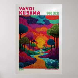 Yayoi Kusama Poster - Yayoi Kusama Landschap