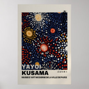 Yayoi Kusama Print - Abstract Yayoi Kusama Poster