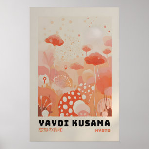 Yayoi Kusama Print - Japanse Wandkunst - Huis Muur