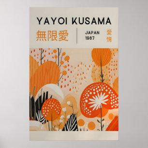 Yayoi Kusama Print - Japanse Wandkunst - Huis Muur