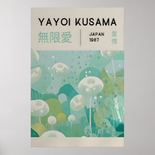 Yayoi Kusama Print - Japanse Wandkunst - Huis Muur