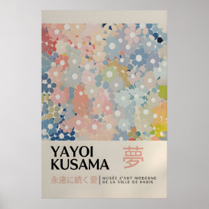 Yayoi Kusama Print - Japanse Wandkunst - Huis Muur