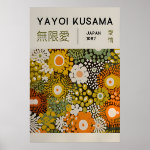 Yayoi Kusama Print - Japanse Wandkunst - Huis Muur