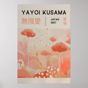 Yayoi Kusama Print - Japanse Wandkunst - Huis Muur