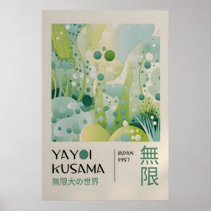 Yayoi Kusama Print - Japanse Wandkunst - Huis Muur